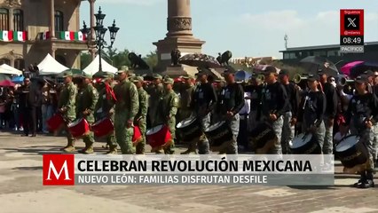 Nuevo León y Jalisco celebran la Revolución Mexicana con desfiles
