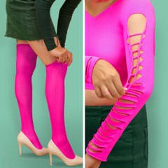 Reuse and recycle! Tights and sock hacks to blow your mind!💥