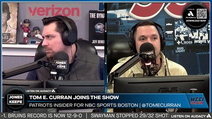 Jones & Keefe: Should TreVeyon Henderson remain the Patriots' bell cow running back as Stevenson returns? Tom E. Curran joins to discuss