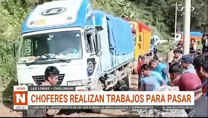 TRANSPORTISTAS AFECTADOS POR LAS LLUVIAS