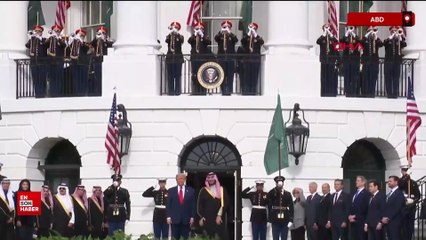 Trump ile Prens Selman, Beyaz Saray’da bir araya geldi
