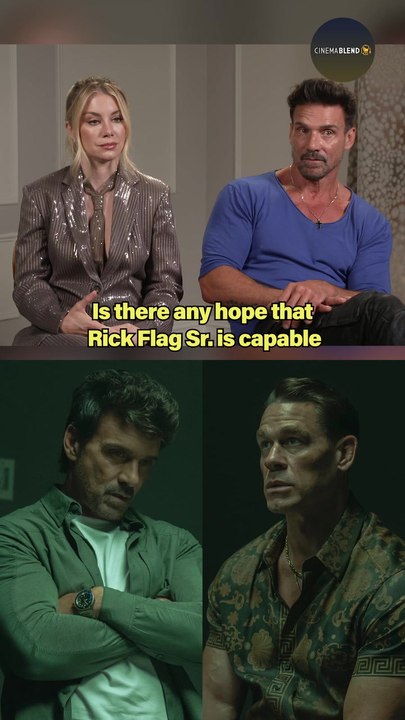 Could Rick Flag Sr. Ever Forgive Peacemaker? Frank Grillo Weighs In #shorts