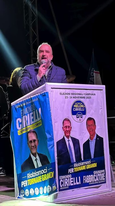 Iannone - Proposte chiare e concrete per la Campania con Edmondo Cirielli Presidente! (18.11.25)