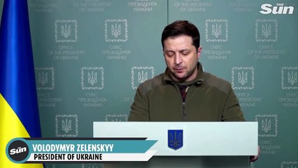 President Zelensky calls for Ukraine to be given immediate EU membership