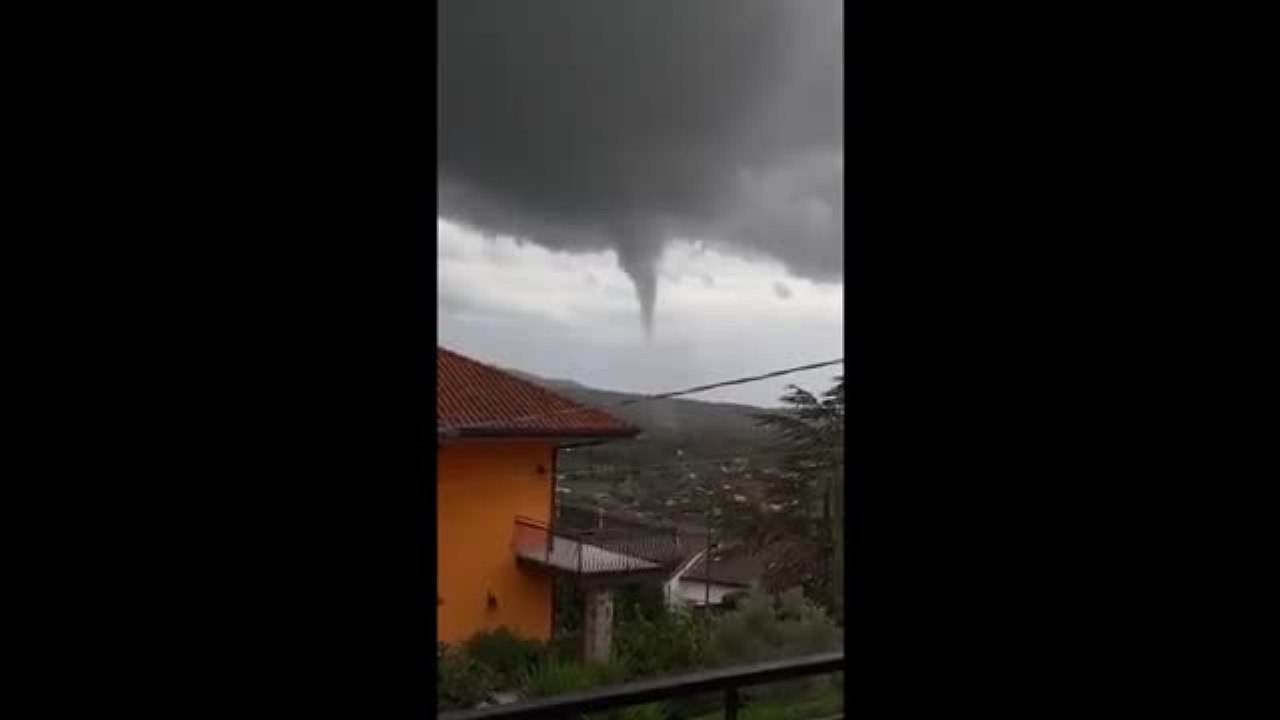 Tromba d'aria ad Ascea