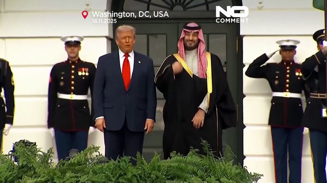 Trump recibe al príncipe heredero de Arabia Saudí Mohammed bin Salman en la Casa Blanca