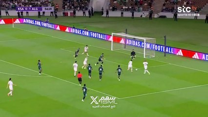 Arabie Saoudite-Algérie (0-2) : But Belghali
