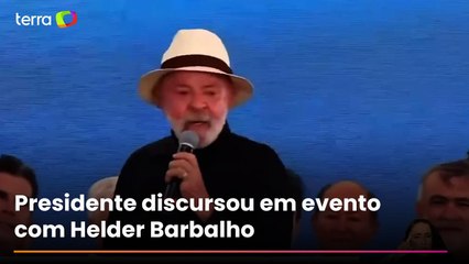 Lula rebate críticas à COP30: 'Não reclamam do preço da água no aeroporto, mas reclamaram no Pará'