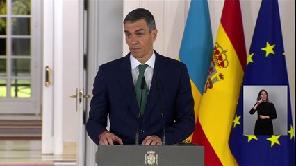 Sánchez anuncia 615 millones para armar a Ucrania y 202 más para la reconstrucción