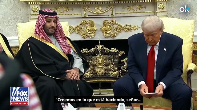 La majestuosa bienvenida de Trump al heredero saudí a quien desvincula del asesinato del periodista Khashoggi