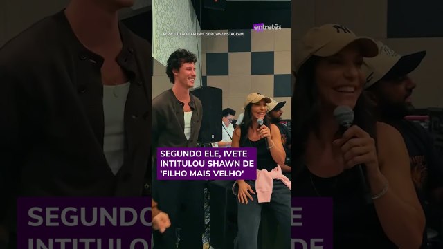 Shawn Mendes visita Carlinhos Brown em Salvador
