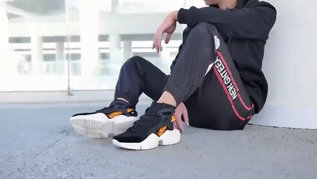 Most Men's Trendy High-Top Sneakers - Breathable, Non-Slip Casual Shoes for Outdoor & Casual Attire