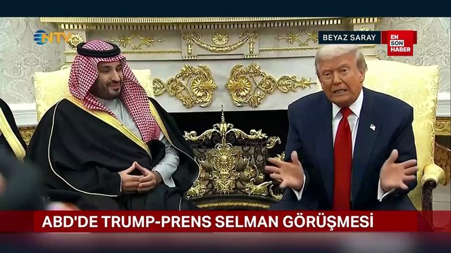 Trump, Suudi Arabistan Prensi'ni 1 trilyon dolar yatırıma ikna etti