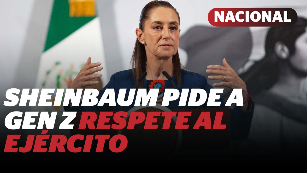 Sheinbaum asegura que habrá desfile el 20 de noviembre pese a amenazas de la Gen Z | Reporte Indigo