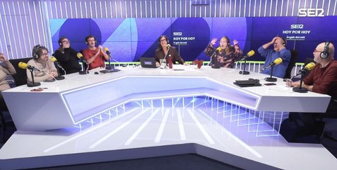 Àngels Barceló y el equipo de HxH reaccionan en directo al villancico de Leticia Sabater