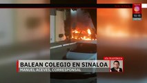 Ataque armado a instituto privado en Sinaloa obliga a cancelar clases
