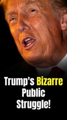 'Struggling' Donald Trump Caught Mixing Up His Words Multiple Times and Having Difficulty Clapping as Dementia Fears Skyrocket