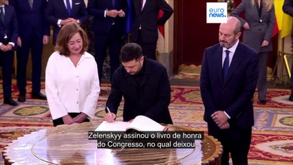 "Enquanto for necessário": Felipe VI reafirma a Zelenskyy apoio de Espanha à Ucrânia