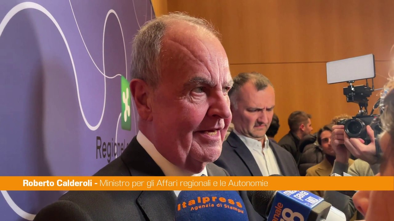 Autonomia, Calderoli "Benefici anche per le Regioni che non la chiedono"