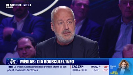 Louis Dreyfus (Groupe Le Monde) : Médias, l'IA bouscule l'info - 18/11