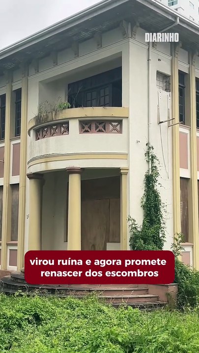 Prédio abandonado da PF será sede do Conservatório de Música de Itajaí