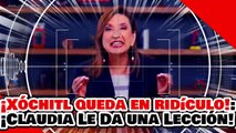 🔥🚨¡XÓCHITL QUEDA EN RIDÍCULO! ¡CLAUDIA Le DA UNA BRUTAL LECCIÓN De SEGURIDAD y JUSTICIA!