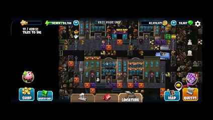 MILES' MAGIC SHOP, Diggy's Adventure, HALLOWEEN 2020, Tasks of the Story only.