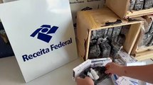 Receita Federal barra R$ 150 mil em anabolizantes, vinhos e mineradoras em Cascavel