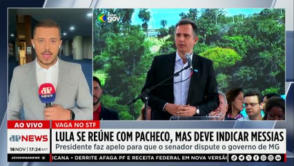 Vaga no STF: Lula se reúne com Pacheco, mas deve indicar Messias