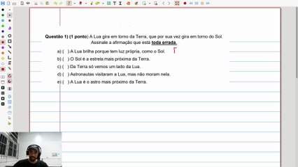 OBA 2025 - QUESTÃO 1 -  PROVA NÍVEL 1