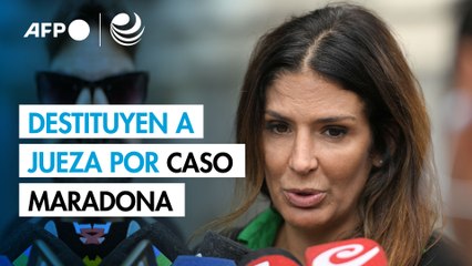 Destituyen a jueza argentina por documental clandestino sobre causa Maradona