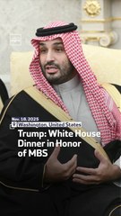 Trump: White House Dinner in Honor of MBS