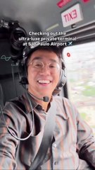 Checking out the Ultra-Luxe Private Terminal at São Paulo Airport