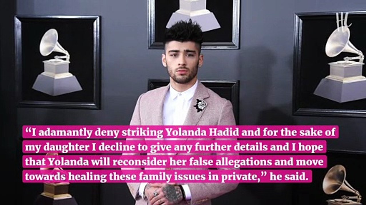 Zayn Malik Denies ‘Striking’ Yolanda Hadid After Report Alleges Heated Conflict