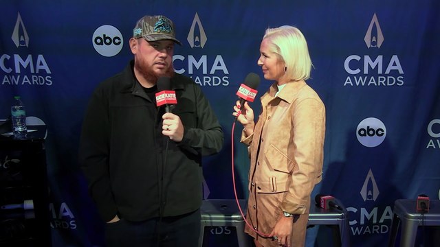 Luke Combs at the 59th Annual CMA Awards