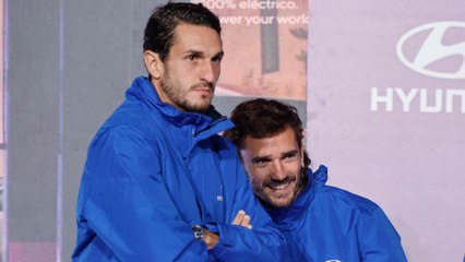 Así fue el acto de entrega de coches Hyundai a la plantilla del Atlético de Madrid