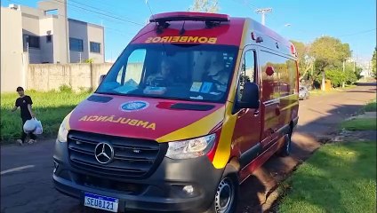 Coqueiral: Senhora de 71 anos cai dentro de casa e é levada ferida para a UPA Tancredo