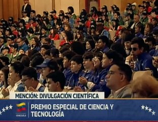Premio Especial de Ciencia y Tecnología mención: Divulgación Científica