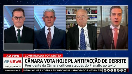 Câmara vota PL Antifacção de Derrite nesta terça-feira (18)
