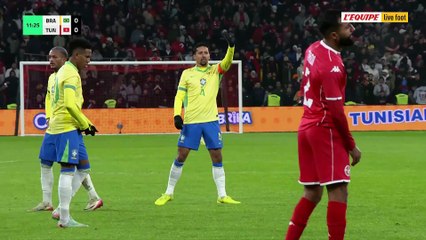 Le replay de Brésil - Tunisie - Foot - Matches amicaux
