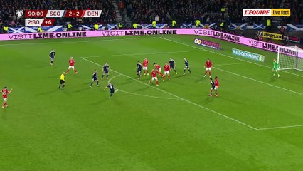 Tierney qualifie l'Ecosse dans le temps additionnel - Foot - Qualif. Coupe du monde