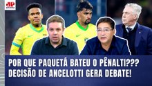 ANCELOTTI ERROU??? "O ESTEVÃO deveria TER BATIDO O PÊNALTI! Cara, o PAQUETÁ..." | BRASIL 1x1 Tunísia