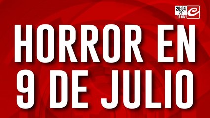 Horror en 9 de julio: madre habría intentado matar a su hija de 7 años