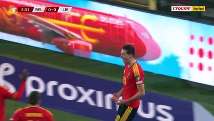Le résumé de Belgique - Liechtenstein - Foot - Qualif. Coupe du monde