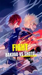 BAKUGO VS SHOTO !!!