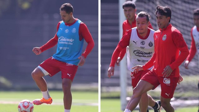 Chivas con todo en sus entrenamientos de cara al partido de cuartos de final de la Liga MX ante Cruz Azul