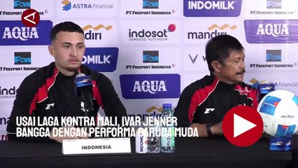 Usai Laga Kontra Mali, Ivar Jenner Bangga dengan Performa Garuda Muda