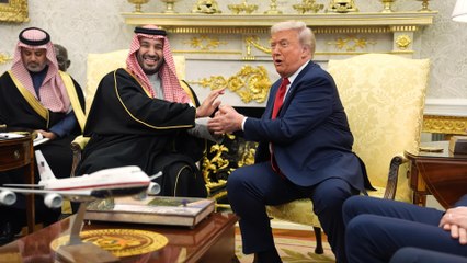 Trump recibe al Príncipe de Arabia Saudí