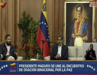 Presidente Maduro: Nuestro Señor Jesucristo comanda todas nuestras batallas