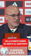 La explicación de De la Fuente a su desplante al linier